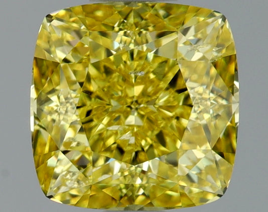 Cushion 1.51 Ct. FIY SI2 -  EX VG