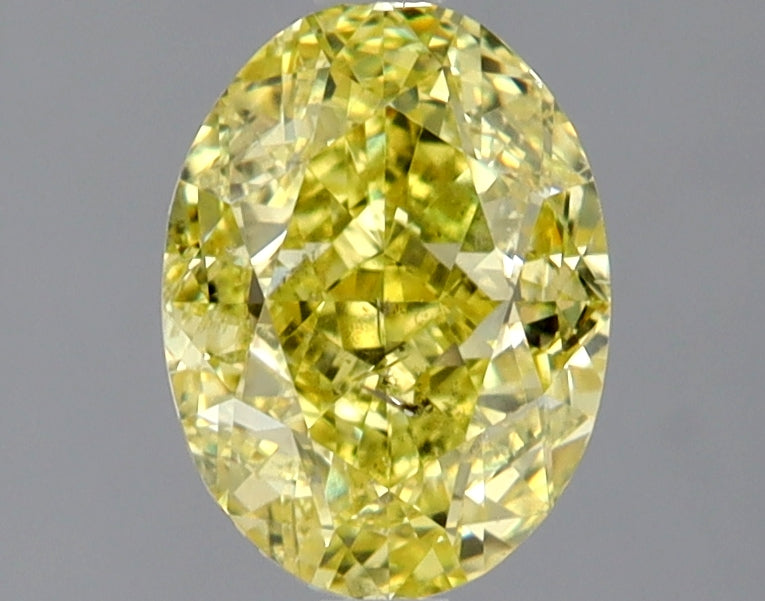 Oval 2.02 Ct. FIY I1 -  EX VG