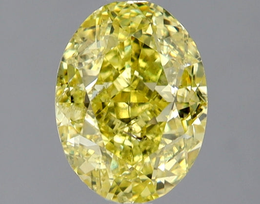 Oval 2.02 Ct. FIY I1 -  EX VG