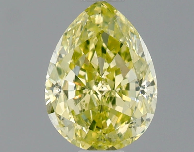 Pear 0.61 Ct. FY SI1 -  VG VG