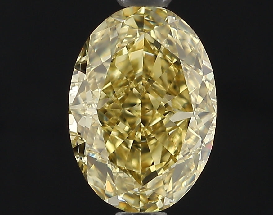 Oval 1.02 Ct. FBY VS2 -  VG VG