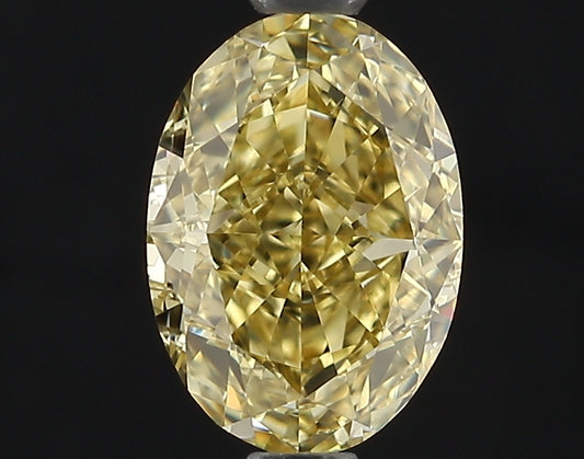 Oval 1.02 Ct. FBY VS2 -  VG VG