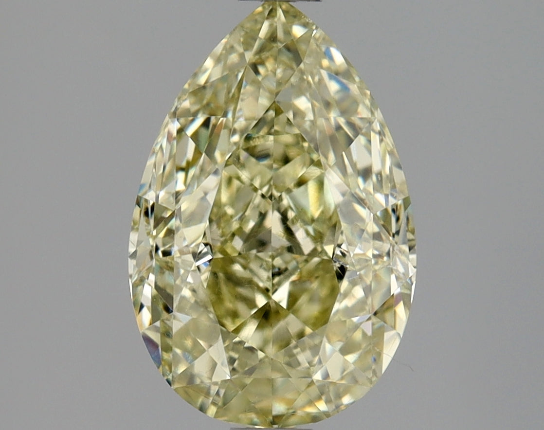 Pear 2.06 Ct. FLGY SI2 -  VG VG