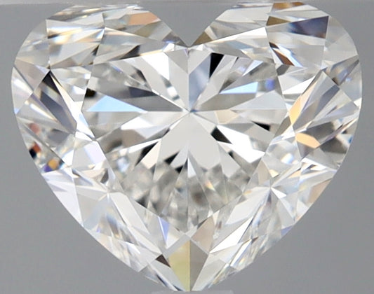 Heart 1.51 Ct. F VVS1 -  EX VG