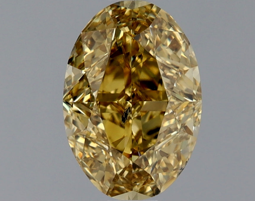 Oval 1.01 Ct. FBY SI2 -  VG VG