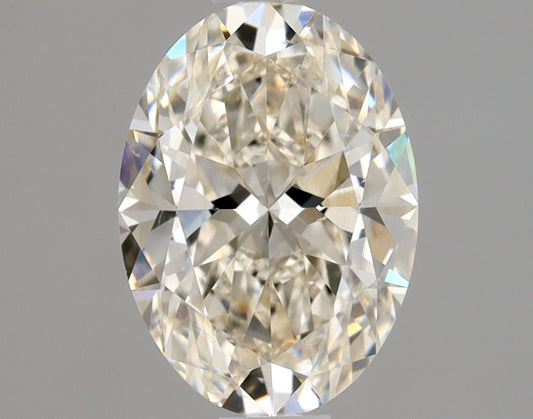 Oval 1.06 Ct. K,Faint Brown SI1 -  EX EX
