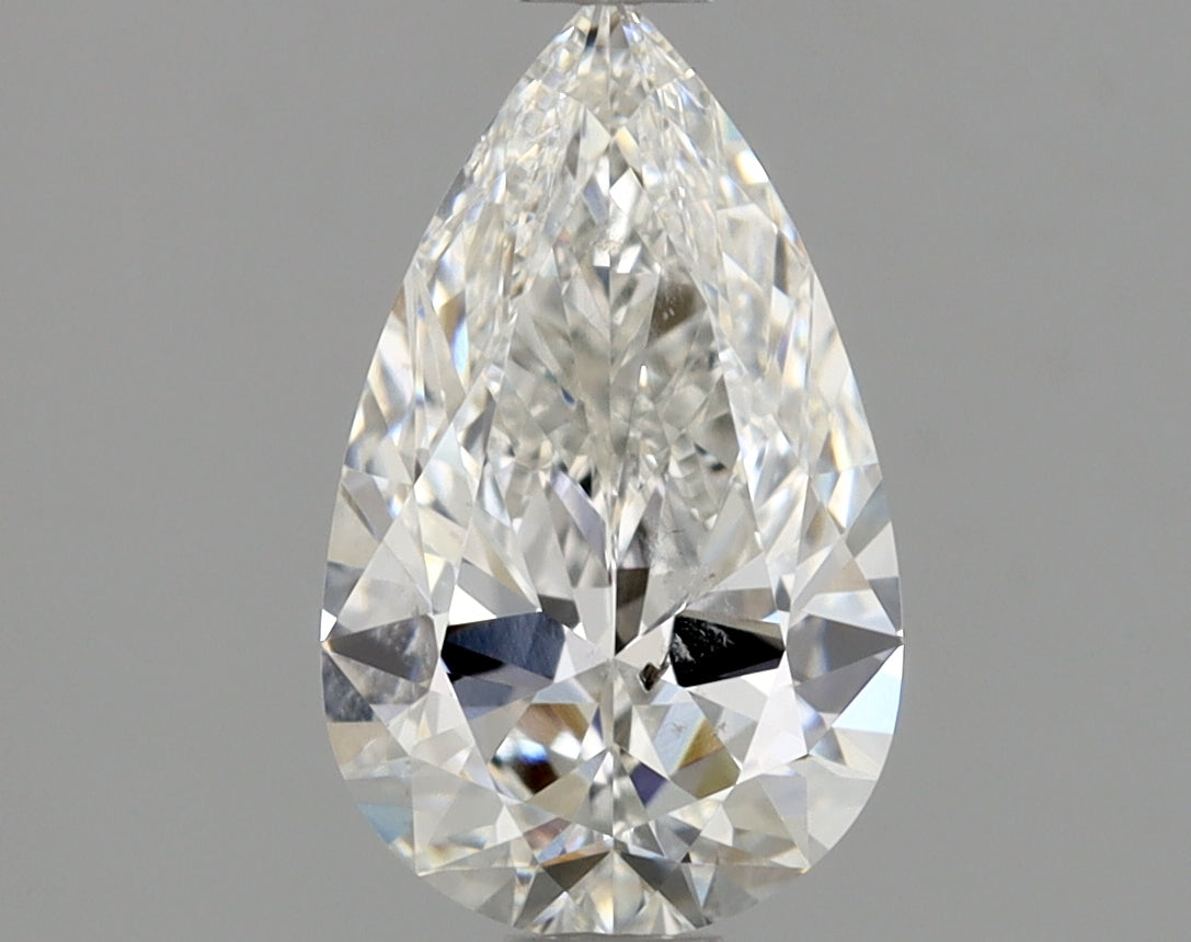Pear 0.9 Ct. F SI2 -  EX EX