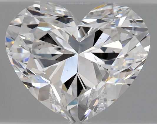 Heart 0.64 Ct. D SI1 -  EX G
