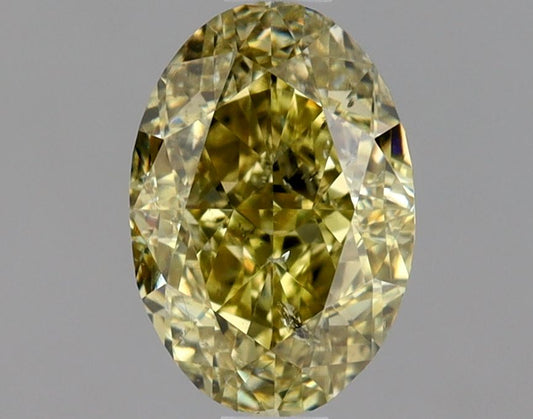 Oval 1.01 Ct. FBGY I1 -  EX VG