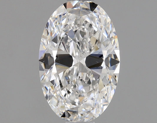 Oval 0.9 Ct. D SI1 -  VG EX