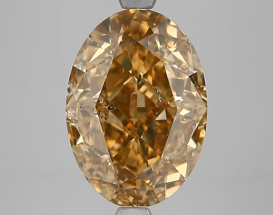 Oval 4.13 Ct. FDBYO SI2 -  VG VG