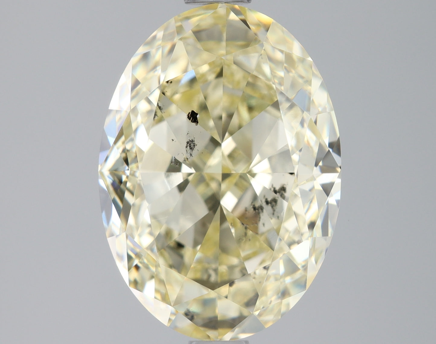 Oval 3.01 Ct. W-X I1 -  EX VG