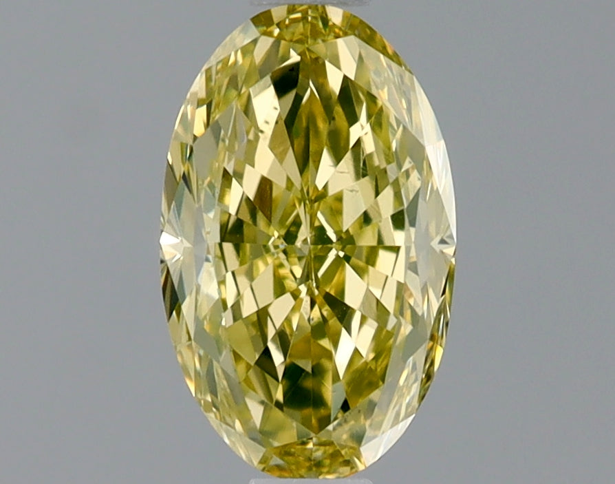 Oval 0.92 Ct. FY VS2 -  EX VG