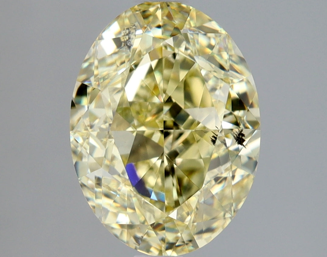 Oval 2.32 Ct. FY SI2 -  EX VG