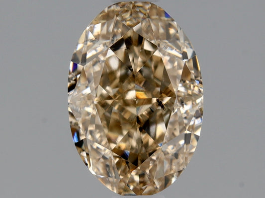 Oval 1.07 Ct. Y-Z, Light Brown SI2 -  VG G