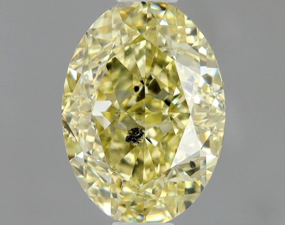 Oval 1.03 Ct. FY I1 -  EX VG