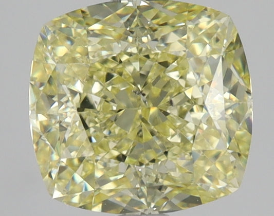 Cushion 2.61 Ct. FY SI2 -  EX VG