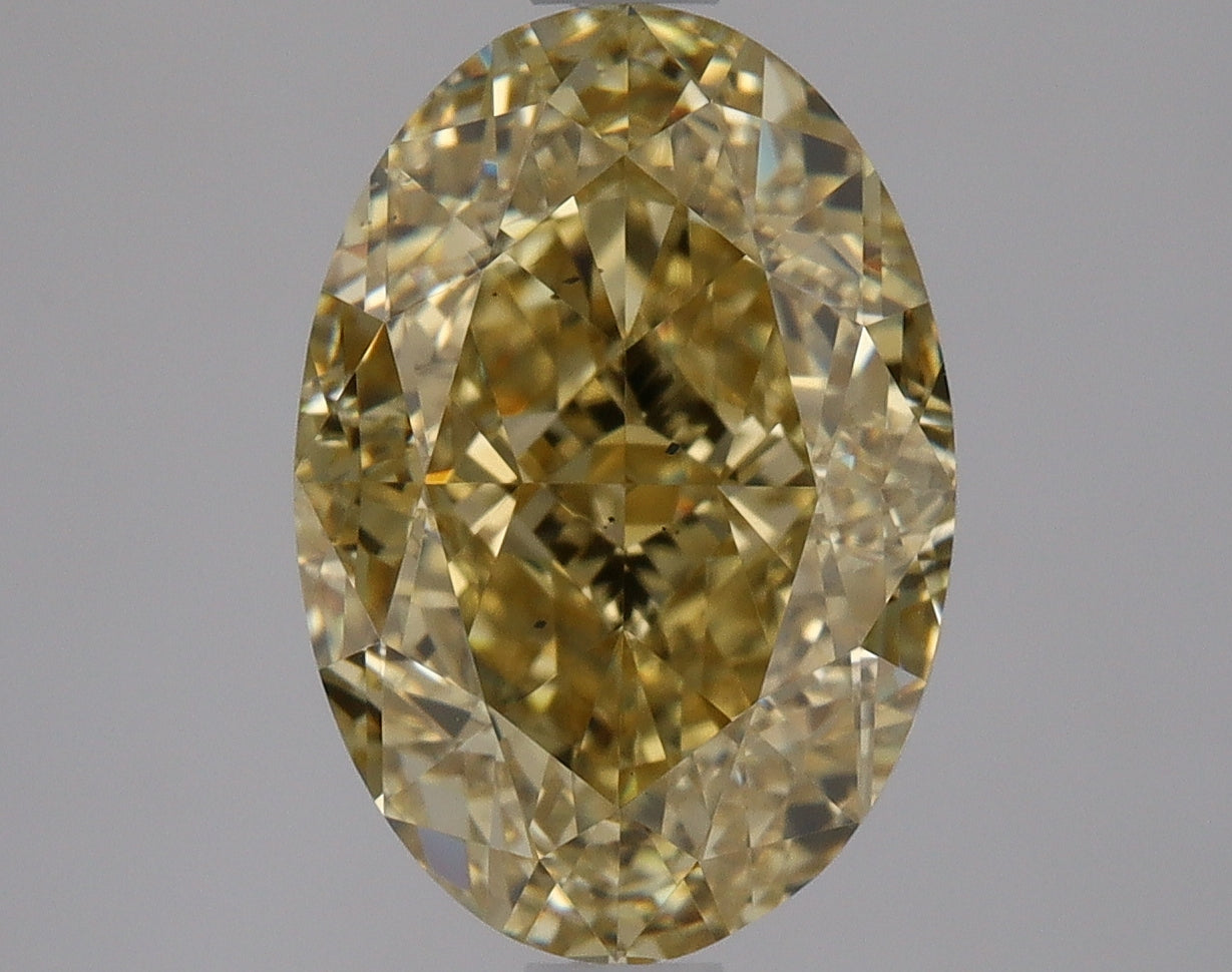 Oval 3.29 Ct. FBY SI1 -  VG VG